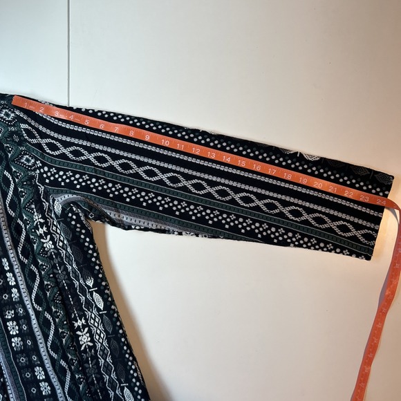 Sacred Threads Southwestern Zip Jacket XL Embroidered Pockets Boho Festival Art - Picture 11 of 13